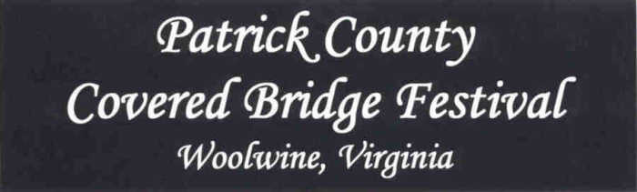 Patrick County Covered Bridge Festival Header